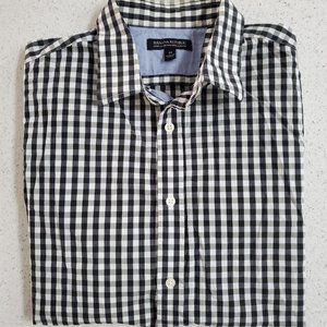 Banana Republic Soft Wash Tailored Slim Fit Long Sleeve Button Down Shirt | Sz M